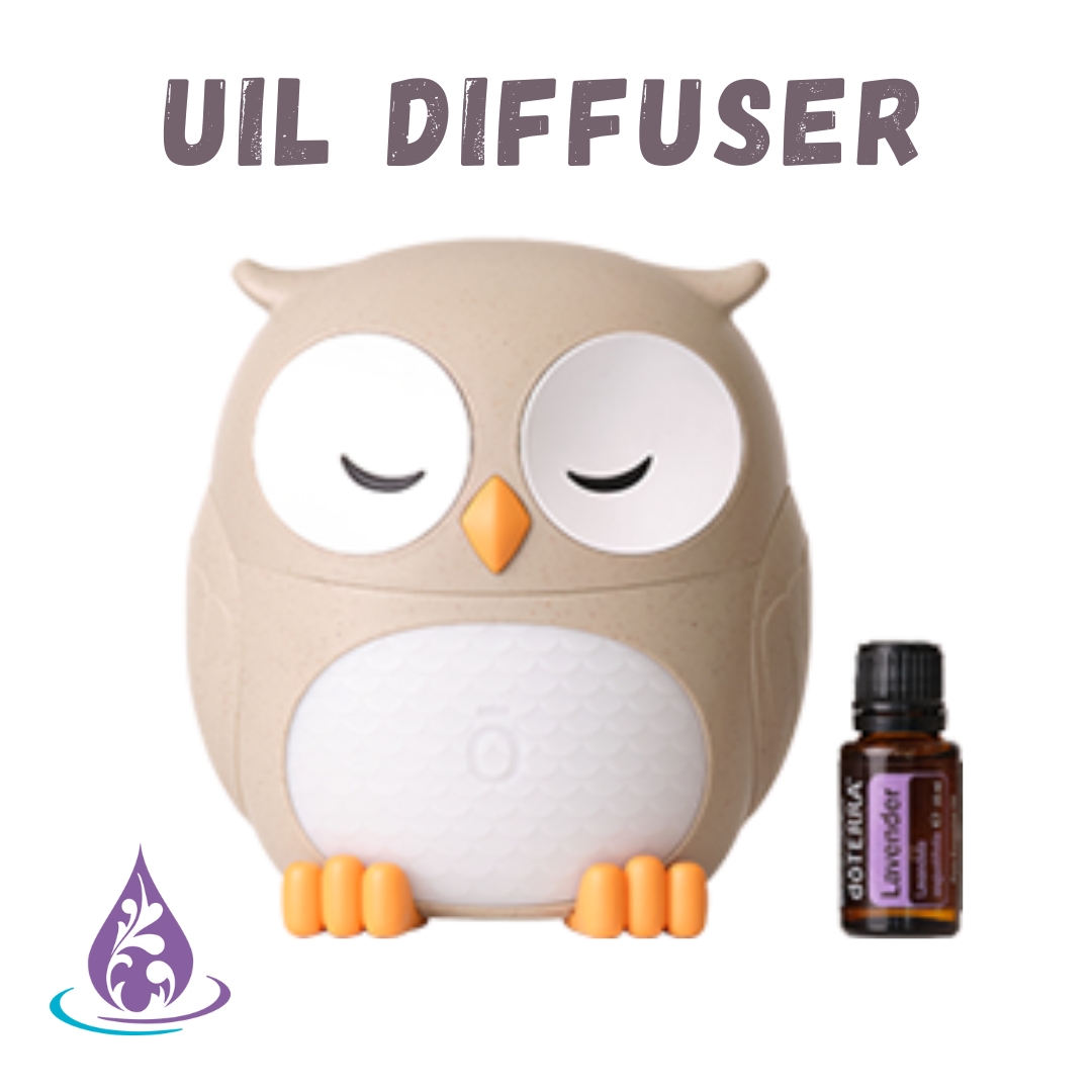 Ontdek de Magie van de Uil Diffuser met Lavendelolie