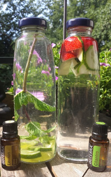 Water drinken met een smaakje
